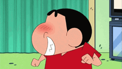 Crazy Shin Chan Dancing GIF