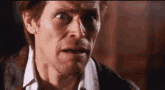 Crazy Tongue Out Reaction Willem Dafoe GIF