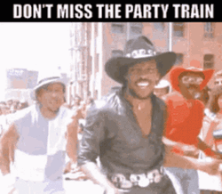 Crazy Train Party Train GIF