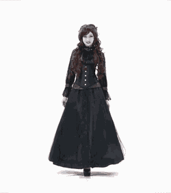 Crazyinloveuk Gothic Model GIF