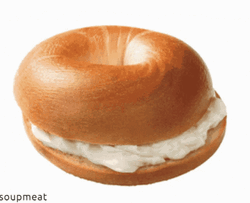 Cream Cheese Bagel GIF