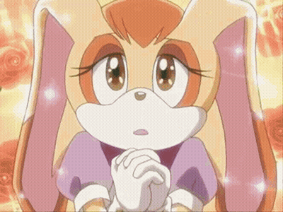 Cream The Rabbit Praying GIF