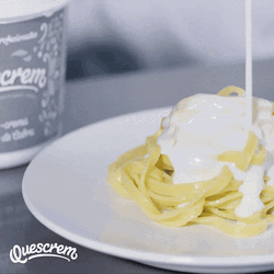 Creamy Glazing Pasta GIF