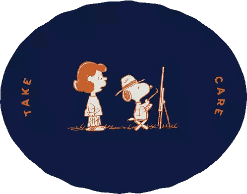 Create Your Masterpiece With Snoopy And Lucy Sticker