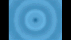 Creative Blue Spiral Sphere GIF
