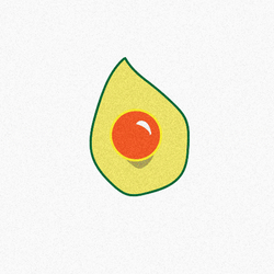 Creative Egg Pull Down Transitions GIF