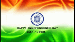 Creative Happy Independence Day Celebration GIF