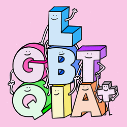 Creative LGBTQIA Bisexual  GIF