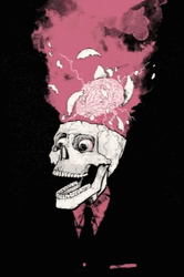 Creative Mindblown Skull GIF