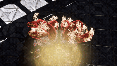 Creature Breathing Flames GIF