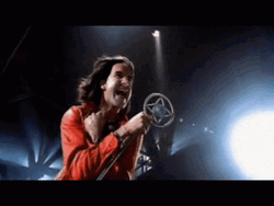 Creed Band Red Jacket Vocalist On Stage GIF