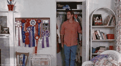 Creeper Behind Closet GIF