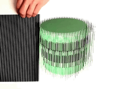 Creeper Optical Illusion GIF