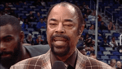 Creepin Behind The Reporter GIF