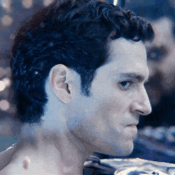 Creepin Superman Side Eye GIF