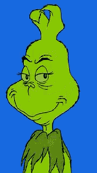 Creepy Christmas Grinch Meme Smile GIF
