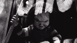 Creepy Chucky Chuck Yourself GIF