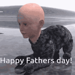 Creepy Fathers Day Kiss