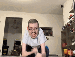 Creepy Guy Crawling GIF