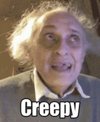 Creepy Guy Full Of Energy GIF