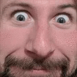 Creepy Guy Grinning GIF