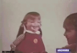 Creepy Hahaha Look Back GIF