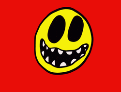 Creepy Happy Crying Emoji  GIF