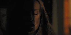 Creepy Lady Stalking In The Dark GIF