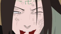 Creepy Naruto Shipudden Neji Hyuga  GIF
