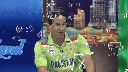 Crickets Meme Game Player Wasim Akram GIF