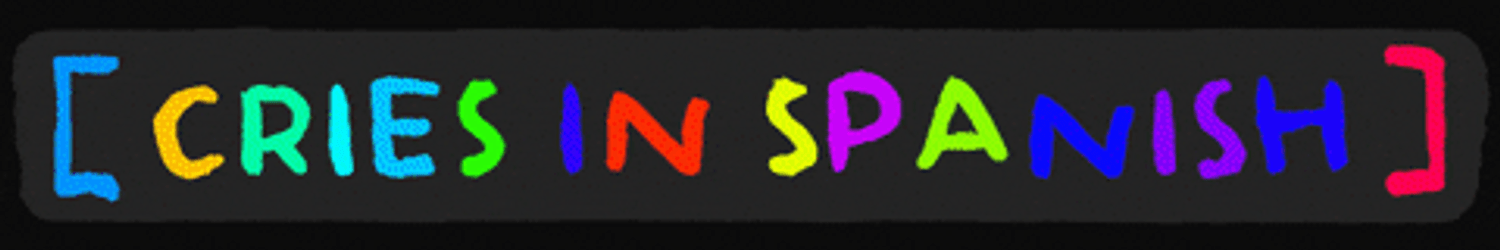 Cries In Spanish GIF