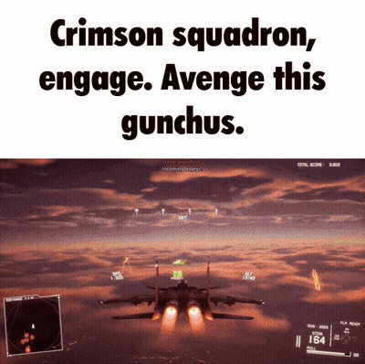Crimson Squadron Engage Video Game Screenshot GIF