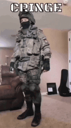 Cringe Military  Fell On The Floor GIF