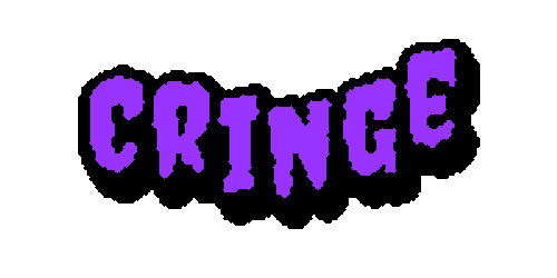 Cringe Sticker GIF