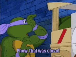 Crisis Averted Donatello Teenage Mutant Ninja Turtles GIF