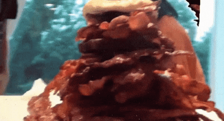Crispy Bacon Tower GIF