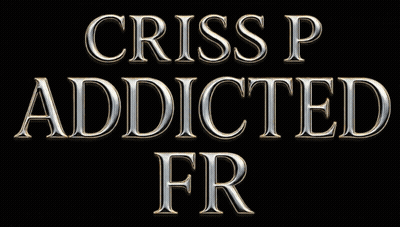 Criss P Addicted Fr On Black Background GIF