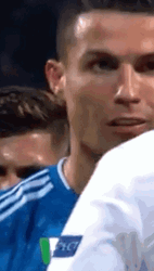 Cristiano Ronaldo Football Player Funny Reaction GIF
