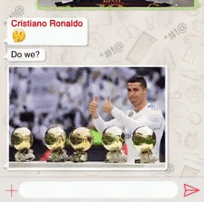 Cristiano Ronaldo Giving Thumbs Up GIF