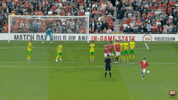 Cristiano Ronaldo Scoring A Record Breaking Goal GIF