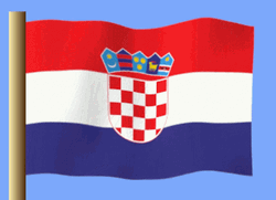Croatia Flag Animation