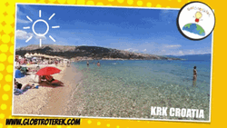 Croatia Krk Calming Beach