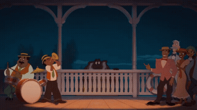 Crocodile Dancing With Band GIF
