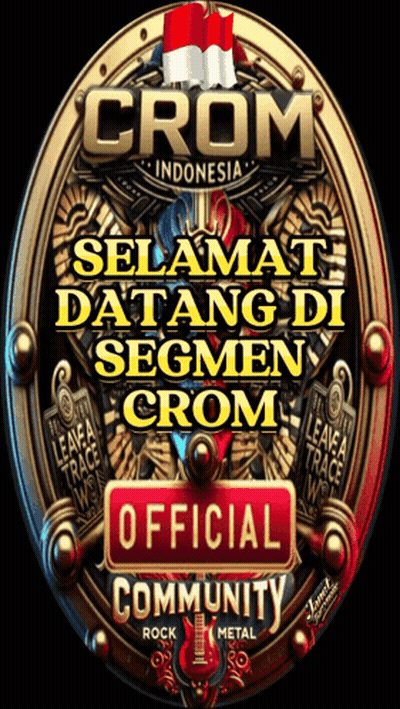 Crom Indonesia Sign With Official Community Button GIF