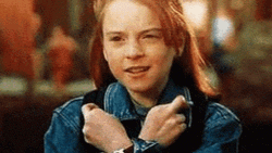 Cross Fingers Lindsay Lohan GIF