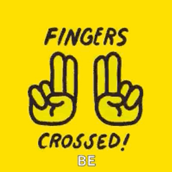Cross Fingers Moving GIF