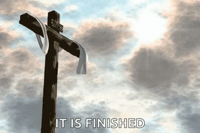 Cross With It Is Finished GIF