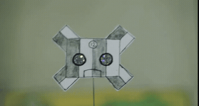 Cross With Number 12 On Top GIF