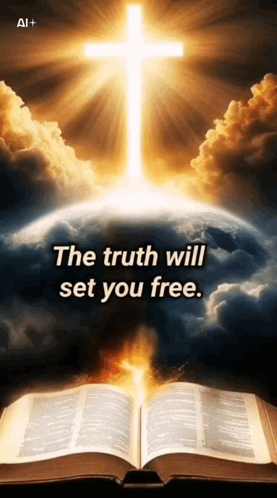 Cross With The Truth Will Set You Free GIF
