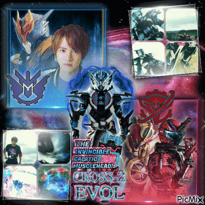 Cross Z Evol Collage GIF